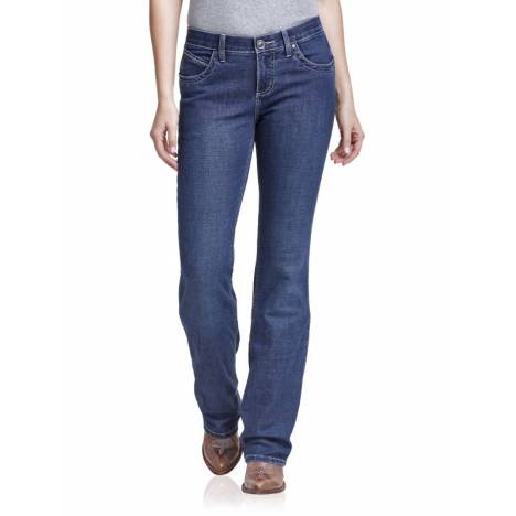 Wranlger Ladies Q-Baby Wild Streak Boot Cut Jean 7/8X32