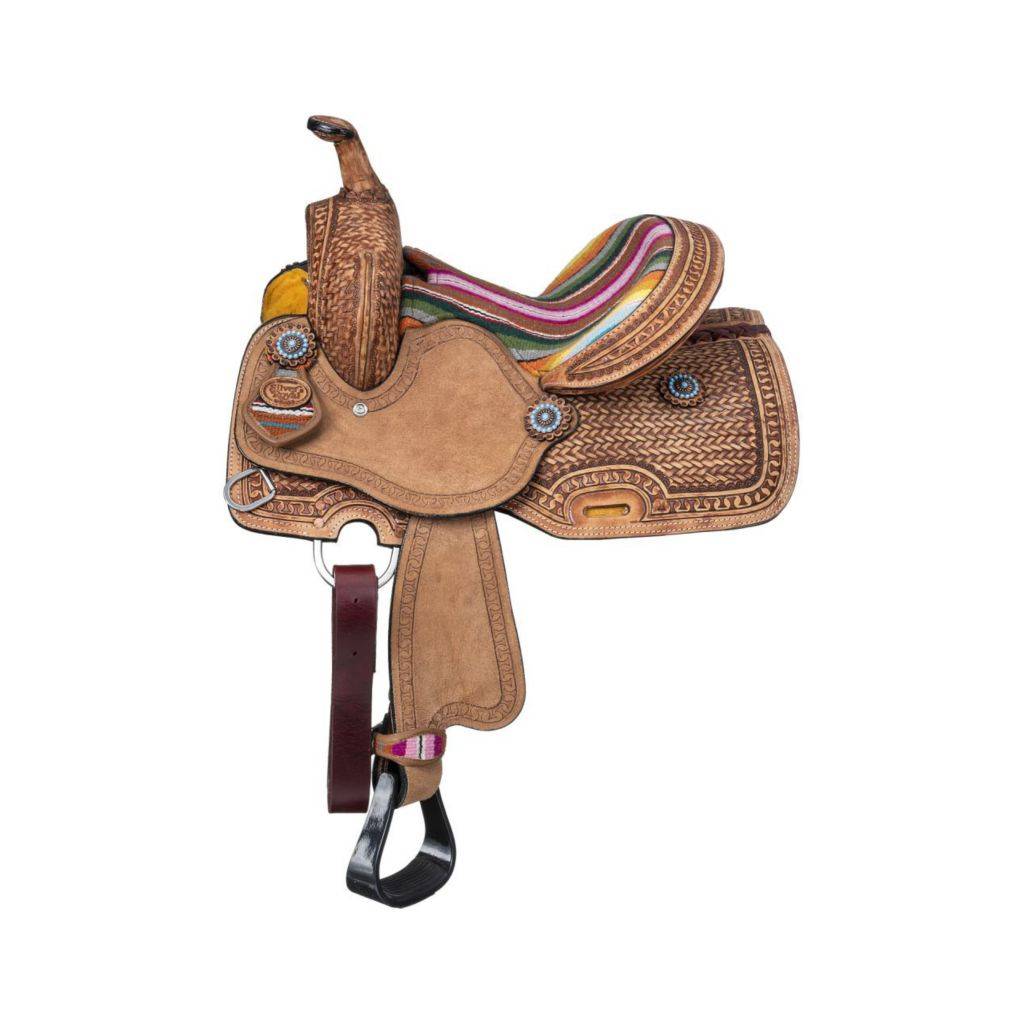 Tough1 Serape Barrel Saddle