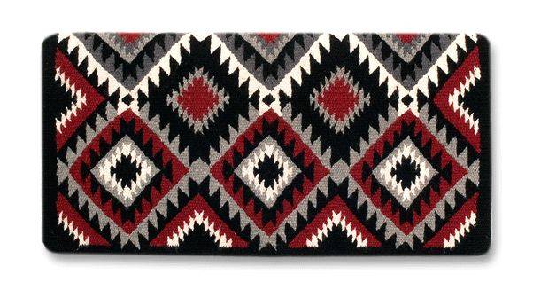 Mayatex Cactus Flower New Zealand Wool Saddle Blanket