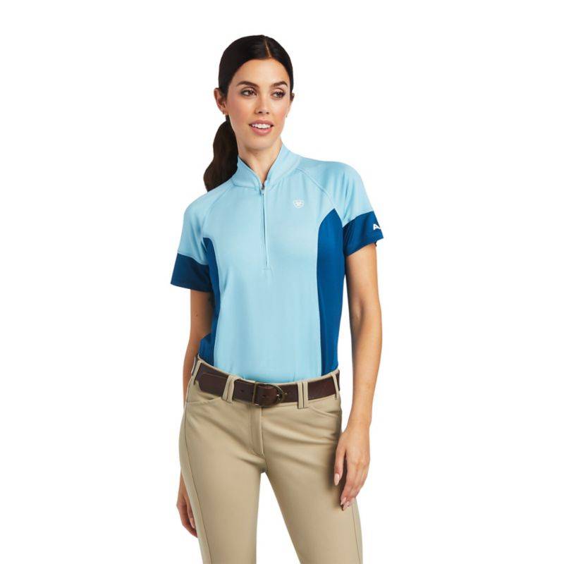 Ariat Ladies Cambria Jersey 1/4 Zip Baselayer Shirt