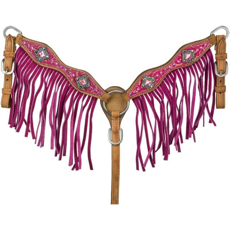 Silver Royal Azalea Breast Collar