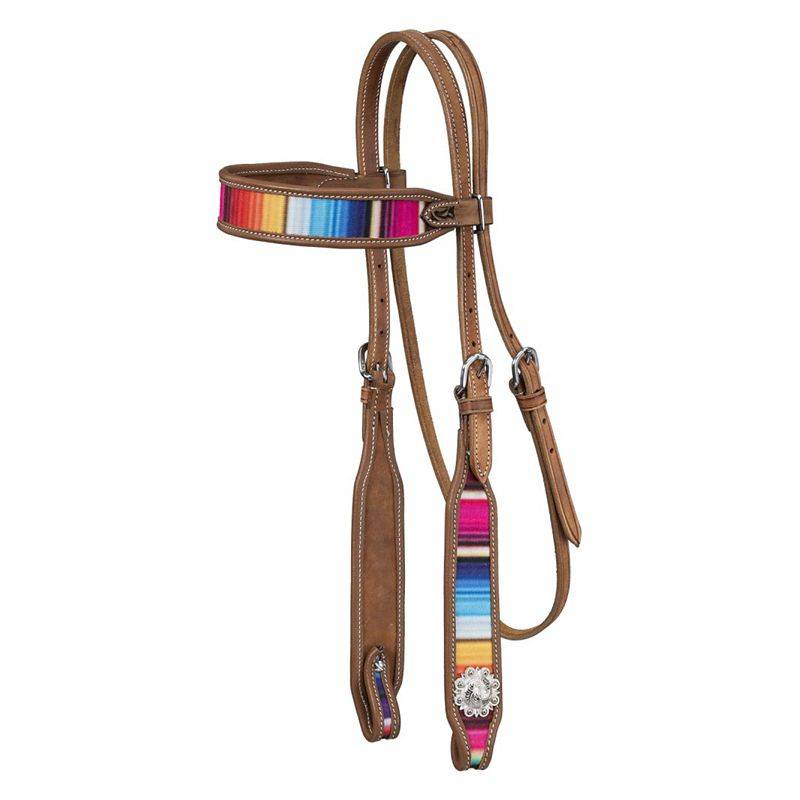 Tough1 Serape Print Browband Headstall
