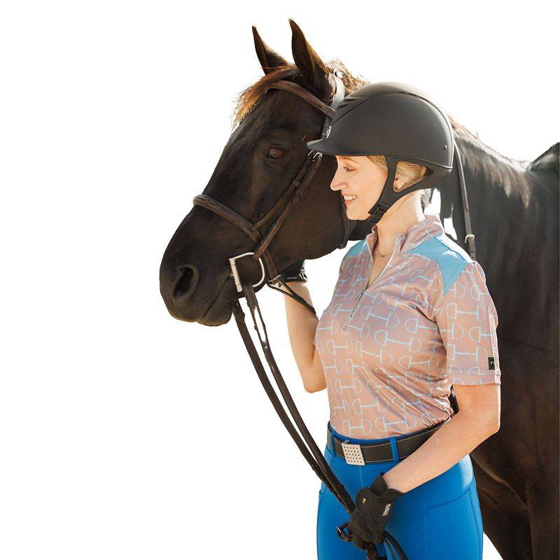 FITS Ladies Kinetic Short Sleeve Sun Shirt