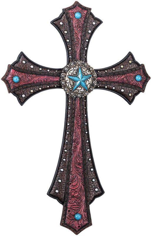 Tough1 Star Concho Cross