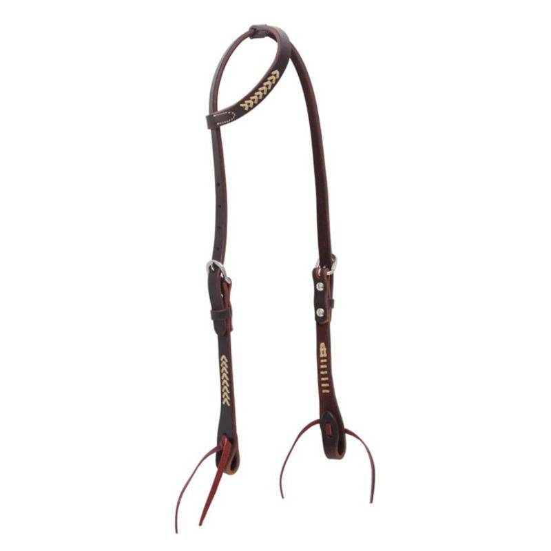 Oxbow Sonoma SlipEar Headstall with Rawhide
