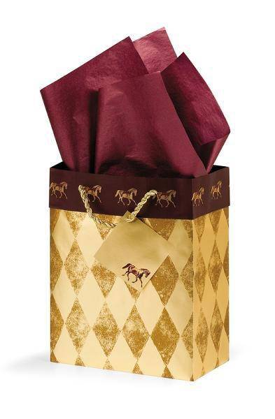 Gift Corral Harlequin Horses Small Gift Bag