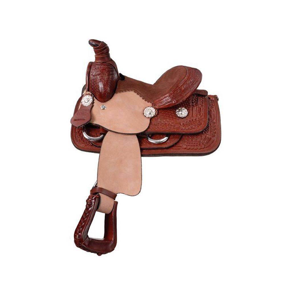King Series Miniature Western Roper Saddle Package