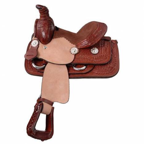 King Series Miniature Western Roper Saddle Package