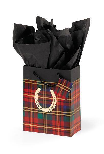 Gift Corral Festive Plaid Cub Gift Bag