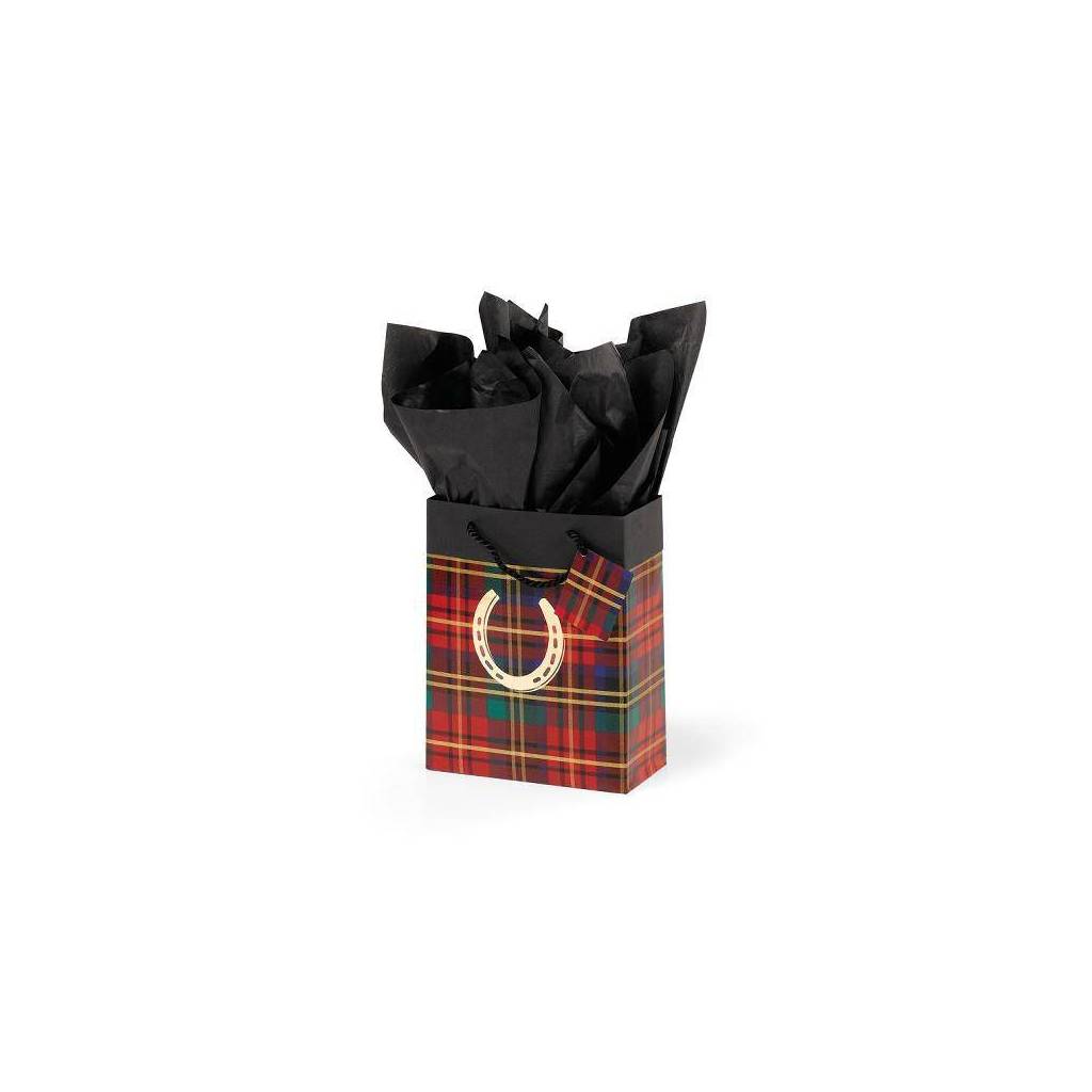 Gift Corral Festive Plaid Cub Gift Bag