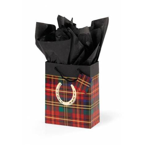 Gift Corral Festive Plaid Cub Gift Bag
