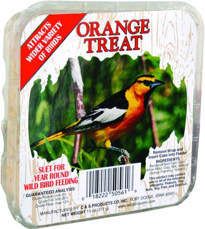 C&S Orange Treat Wild Bird Suet