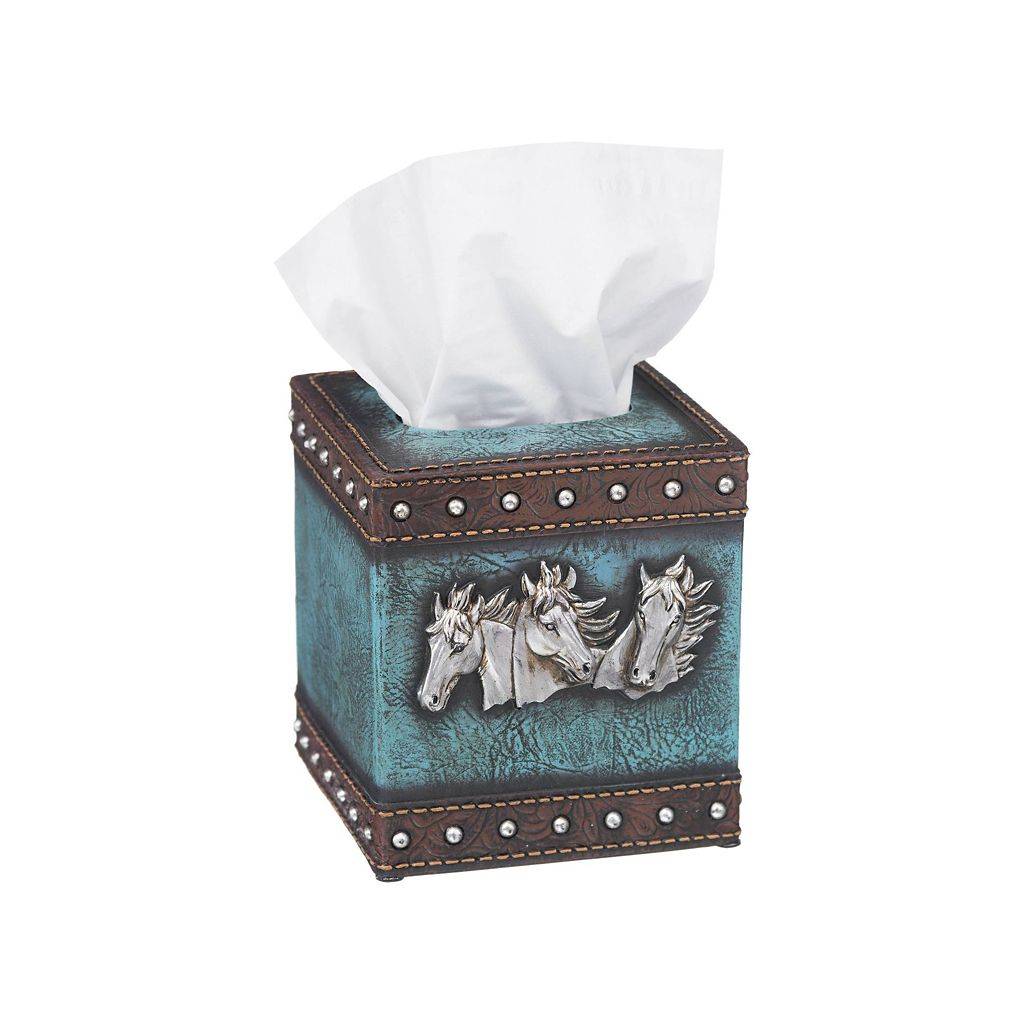 Tissue Box Cover Leather Design