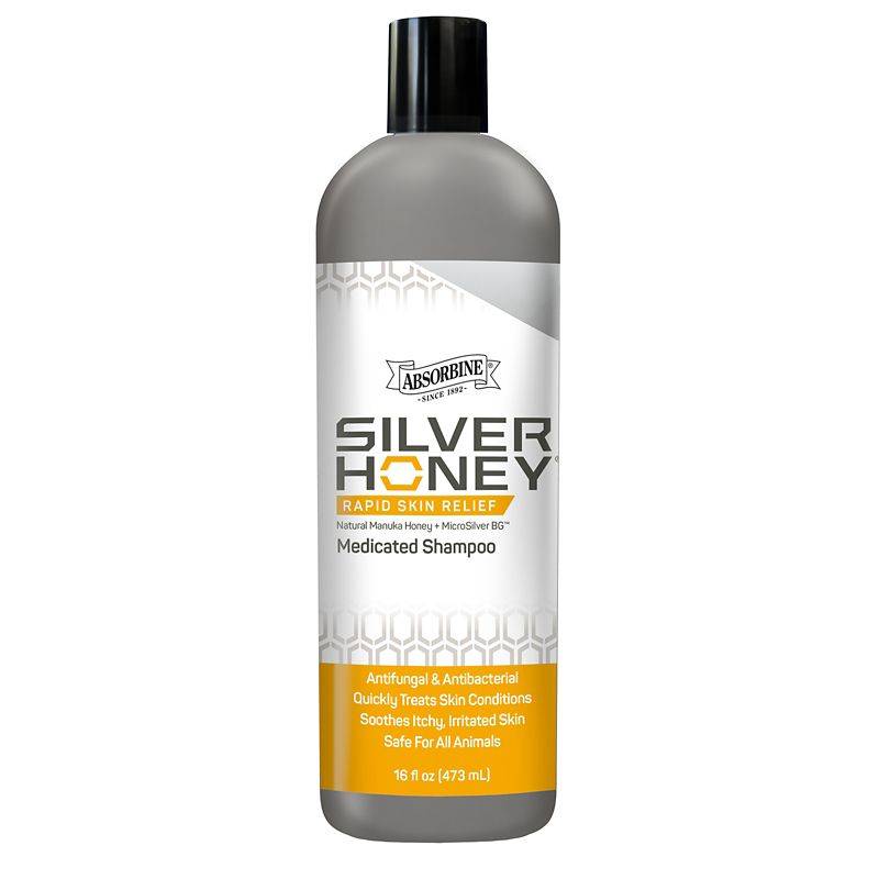 Absorbine Silver Honey Rapid Skin Relief Medicated Pet Shampoo