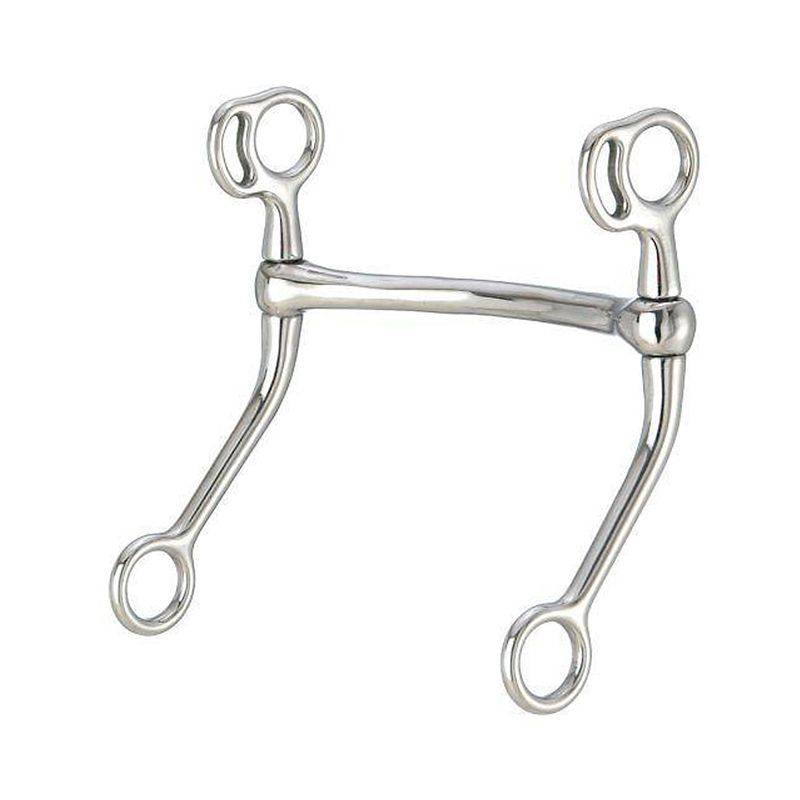 Kelly Silver Star Mullen Mouth Reining Horse Bit