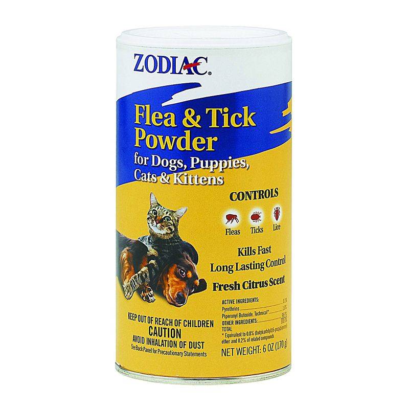 Zodiac Dog/Cat Flea Tick Powder