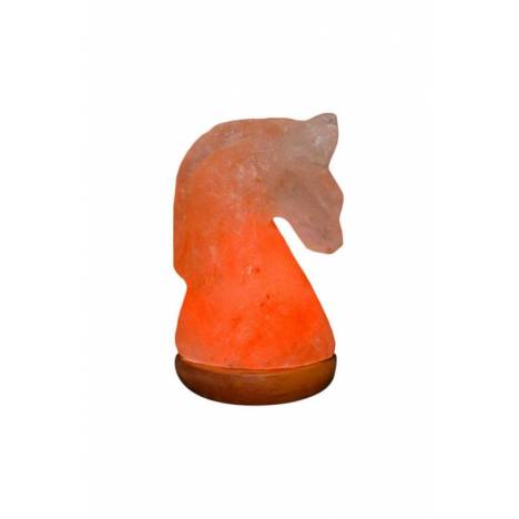 Himalayan Rock Salt Mini Horse Lamp