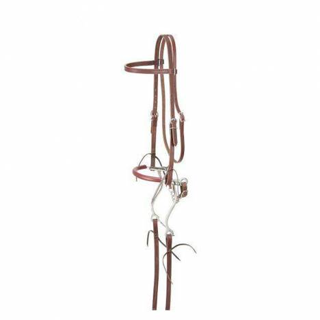 King Series Browband Bridle with Hackamore