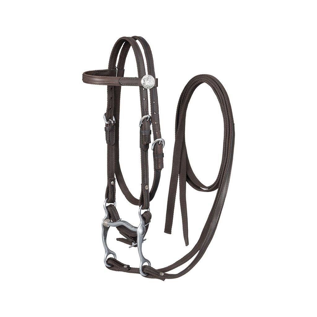 King Series Pony Nylon With Leather Bridle