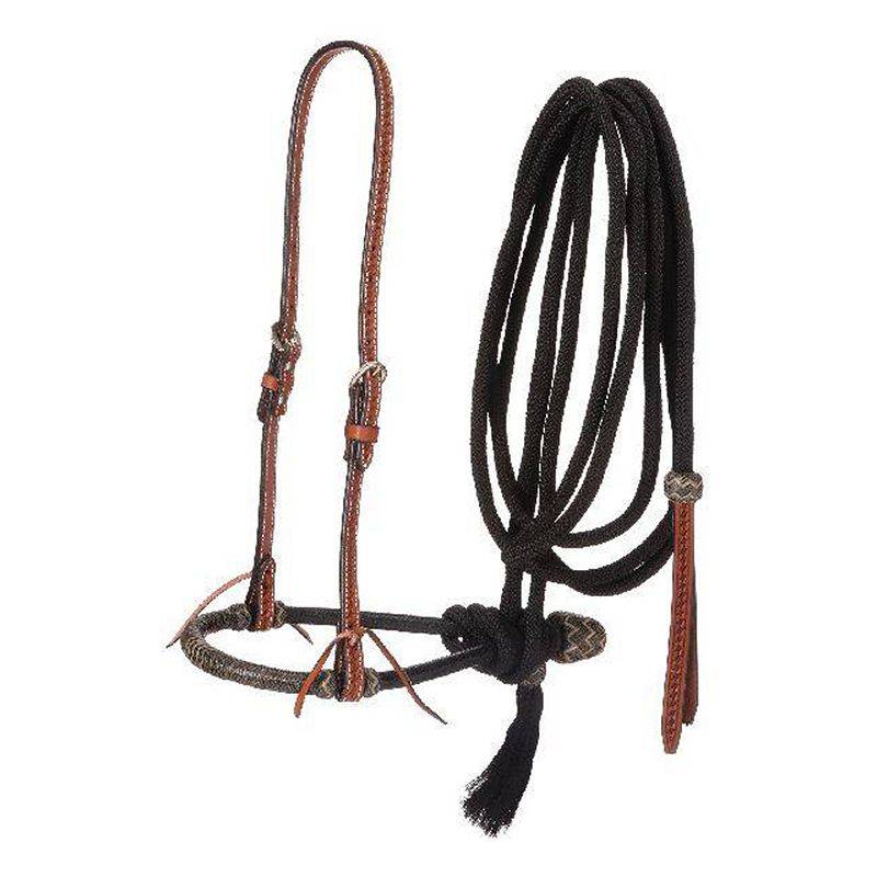 Tough1 Basketweave Bosal Hanger, Bosal & Cord Mecate