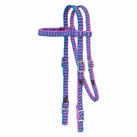 Tough1 Braided Nylon Browband Headstall