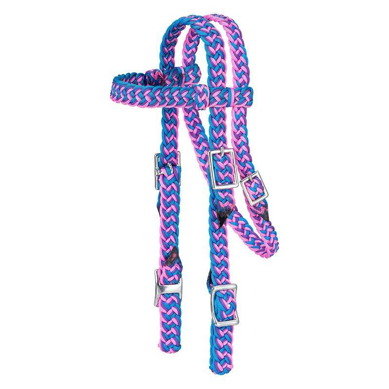 Tough1 Braided Nylon Browband Headstall