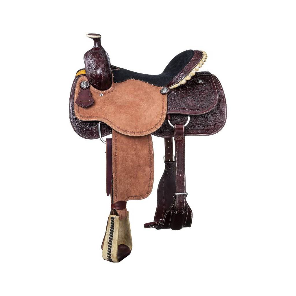 Silver Royal High Plains Roper Style Saddle