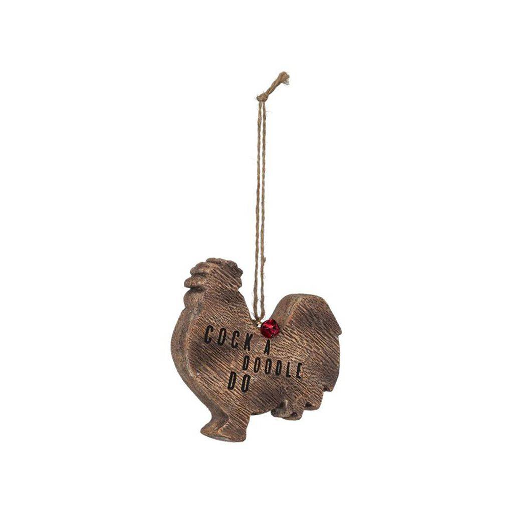 Gift Corral Cow Ornament