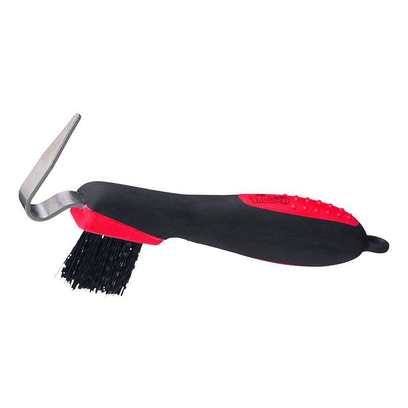 Tough1 Great Grips Hoof Pick with Brush