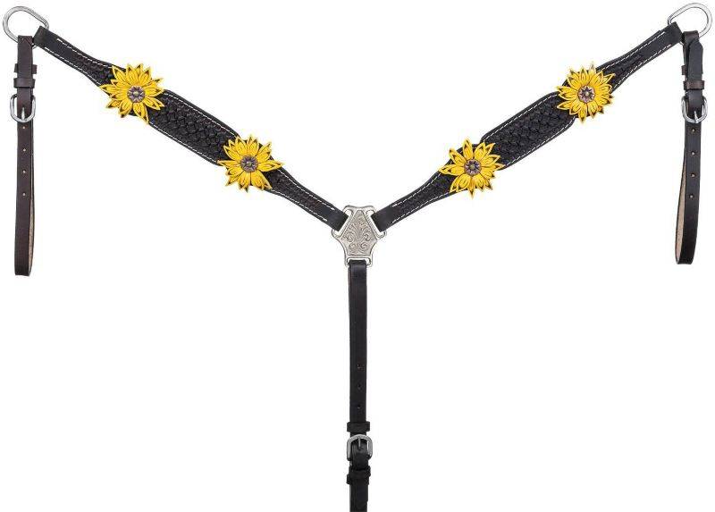 Tough1 3D Sunflower Breast Collar