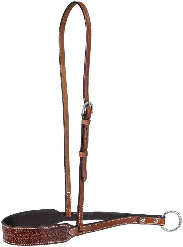 Tough1 Bodie Basket Tooled Noseband/Tiedown