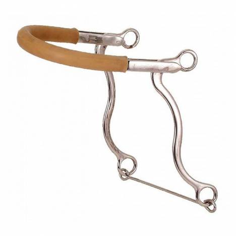 Kelly Silver Star Hackamore with Rubber Tubing