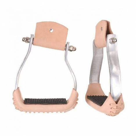 Aluminum Angled Roper Stirrups