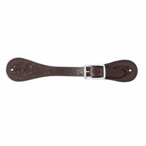 Royal King Floral Stamp Spur Strap