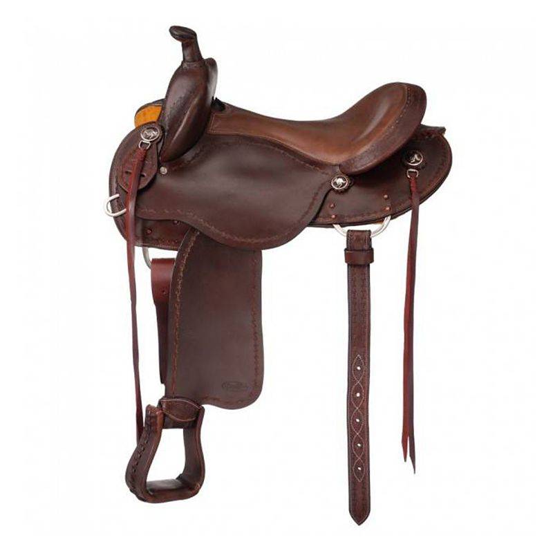Tough1 Brisbane Trail Saddle With Horn Deluxe Package