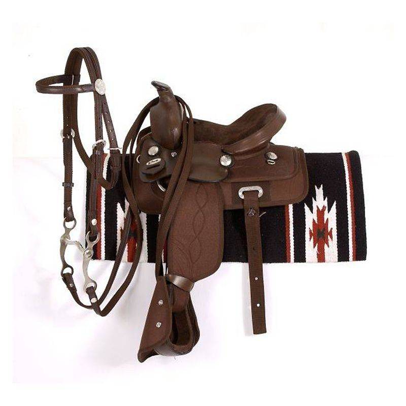 King Series Krypton Synthetic All Around Saddle Package