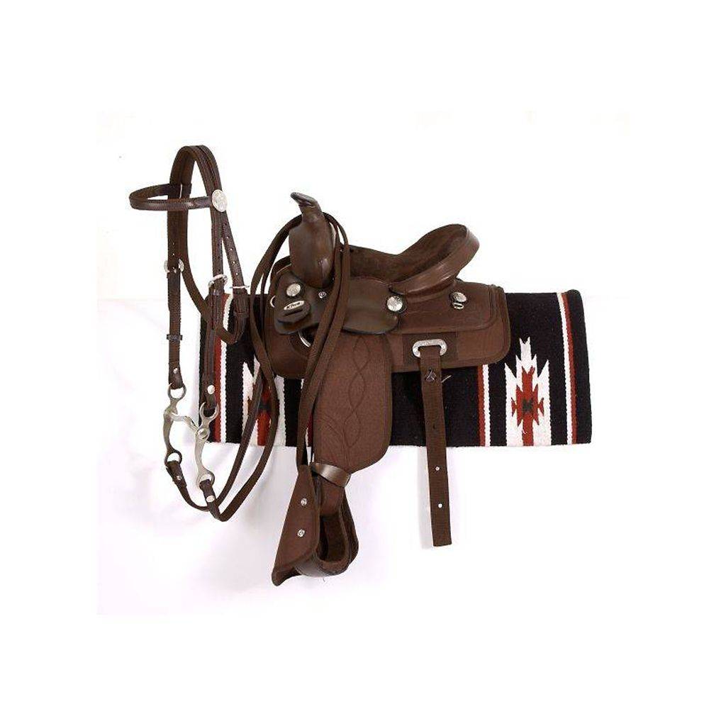 King Series Krypton Synthetic All Around Saddle Package