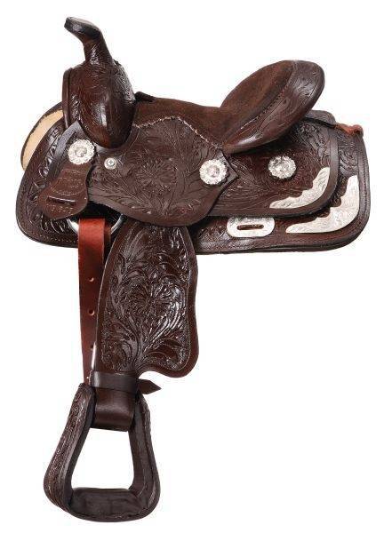 King Series Miniature Tooled Show Saddle Package
