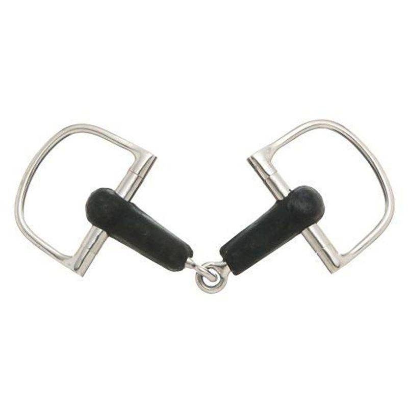 Kelly Silver Star Rubber Mouth Dee Bit