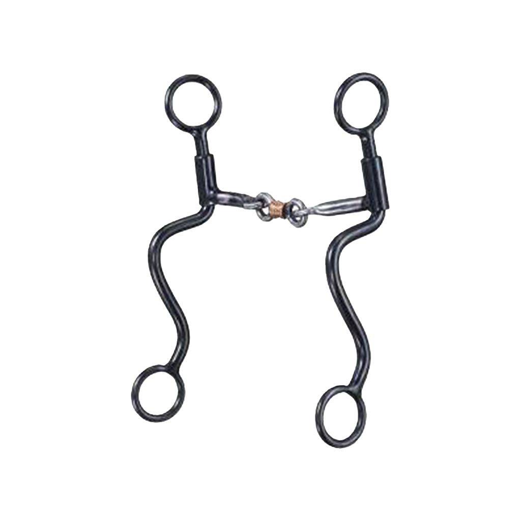 Tough1 S Shank 3 Piece Sweet Iron Snaffle