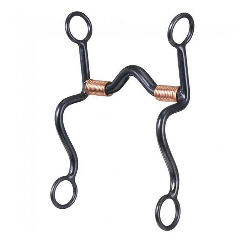 Kelly Silver Low Port Steel S Shank Bit