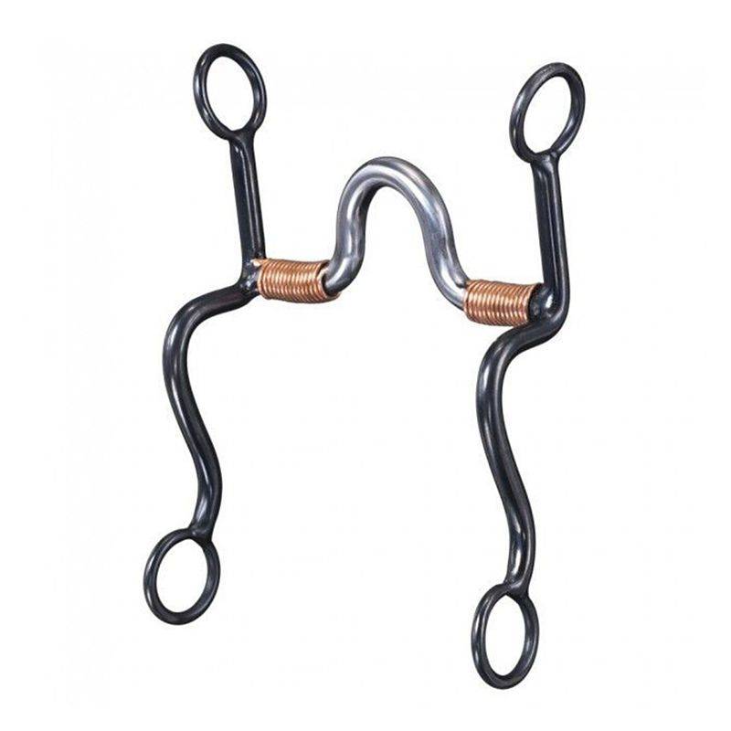 Kelly Silver High Port Steel S Shank Bit
