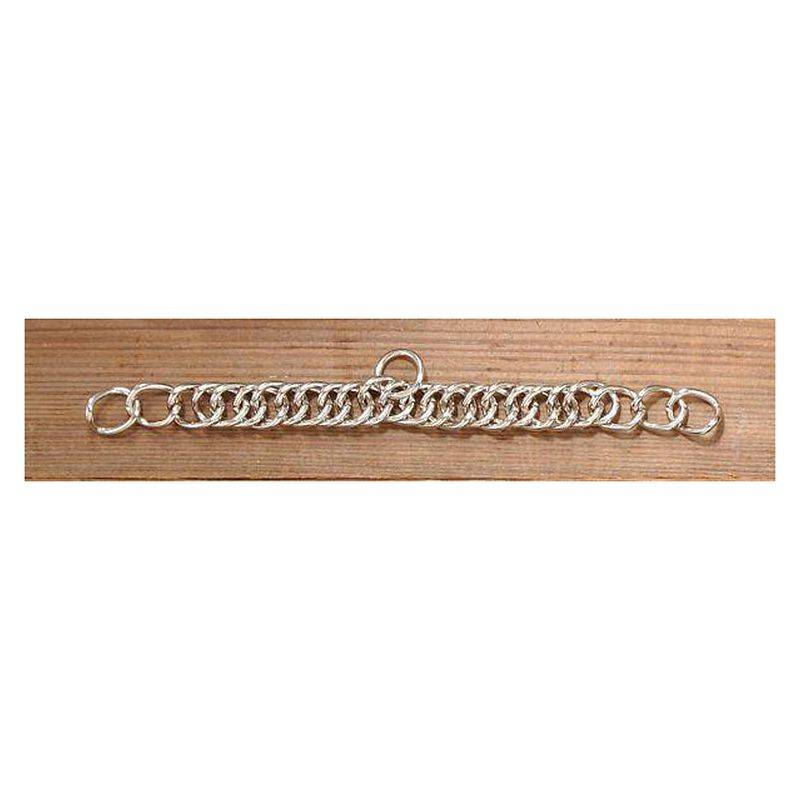 EquiRoyal Chrome Plated English Curb Chains