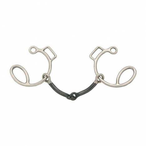 Kelly Silver Star 6" Cheek Sweet Iron Snaffle