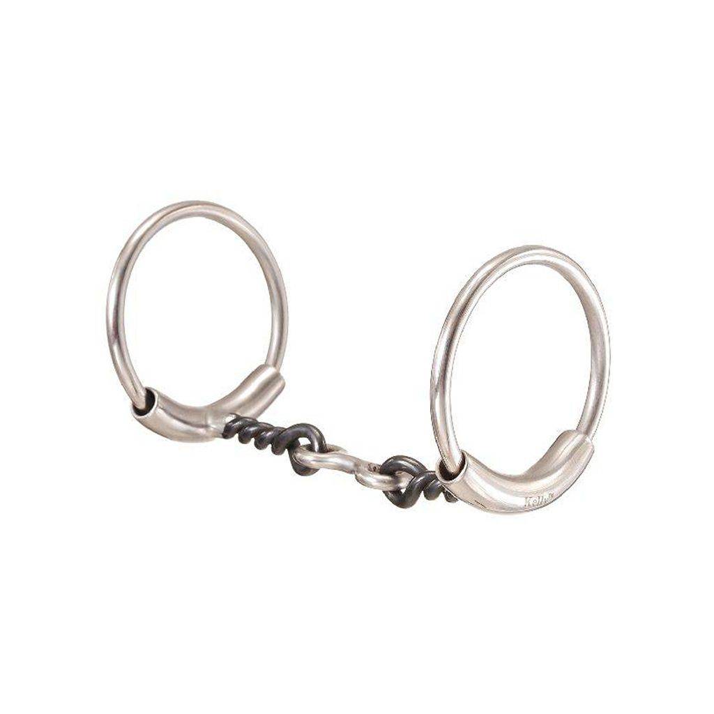 No Pinch 3 Piece O-Ring Snaffle