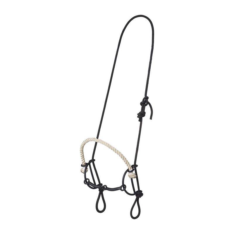 Tough1 Combo Gag Snaffle/Rope Headstall