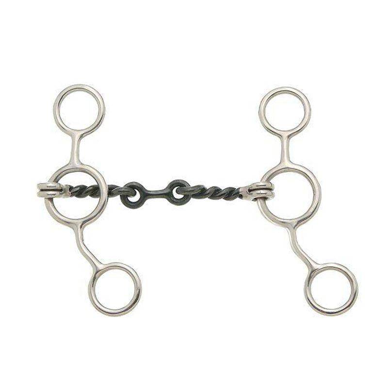 Kelly Silver Star Sweet Iron Dogbone Snaffle