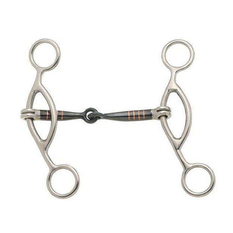 Kelly Silver Star Sweet Iron Gag Snaffle