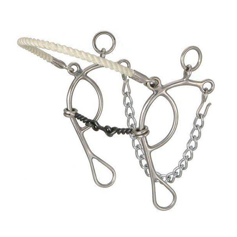 Kelly Silver Star 3-Piece Dogbone Mouth Rope Nose Combination