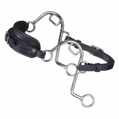 Tough1 Leather Nose "S" Hackamore